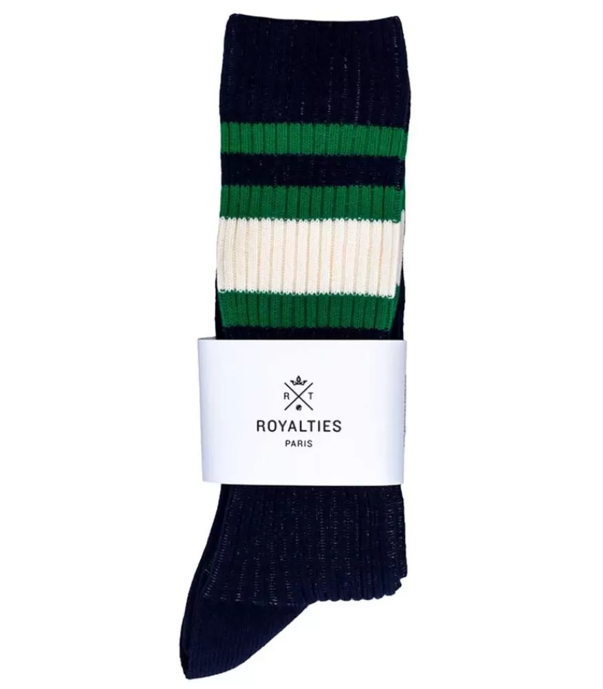 Homme Royalties Chaussettes Homme Jay Marine