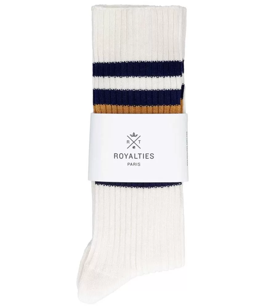 Homme Royalties Chaussettes Homme Jay Ocre