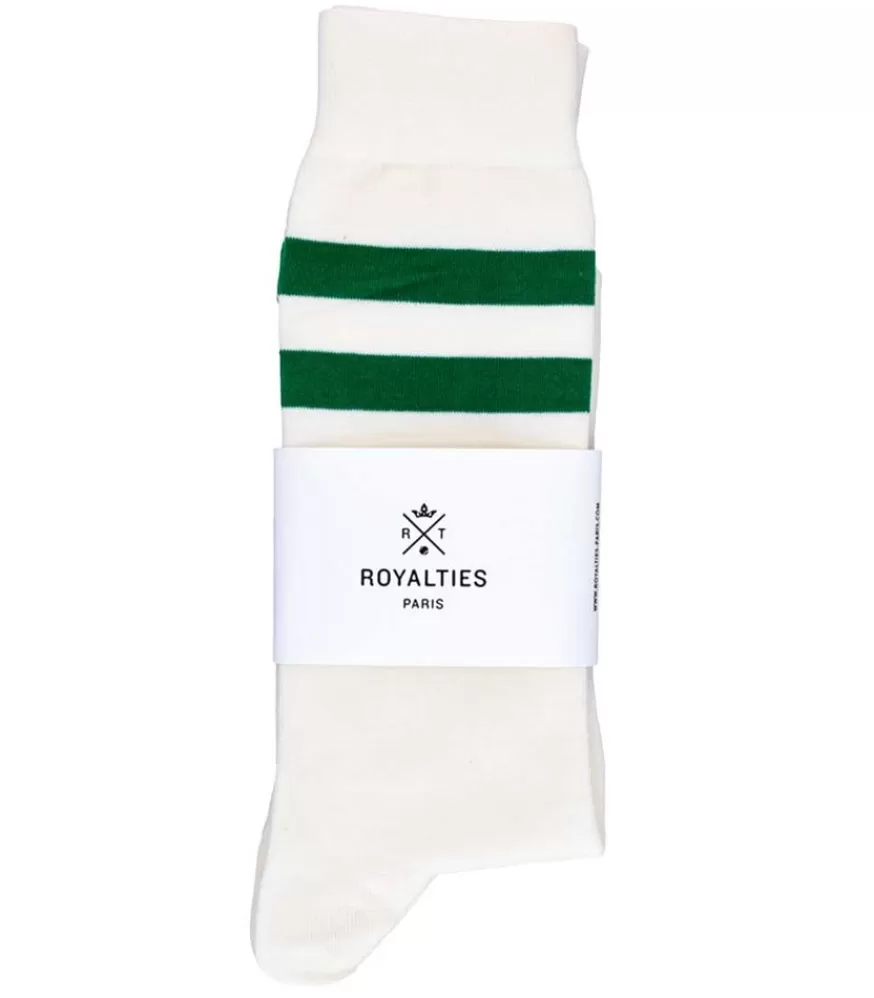 Homme Royalties Chaussettes Homme Mel Ivoire