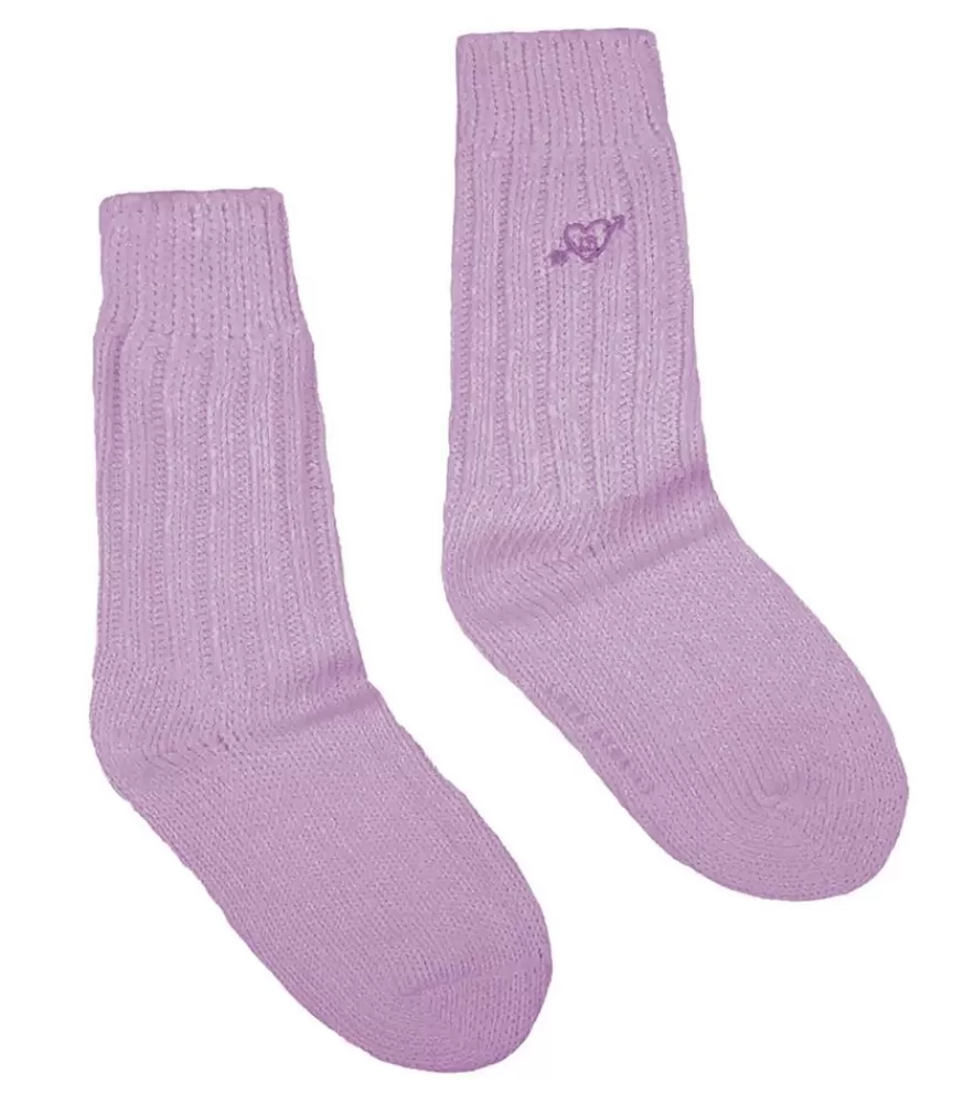 Femme Love Stories Chaussettes Rib Socks Purple