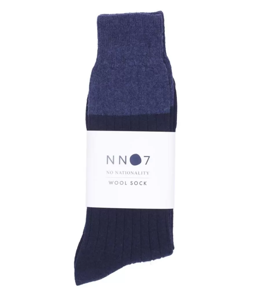 Homme NN07 Chaussettes Ten 9138 Marine