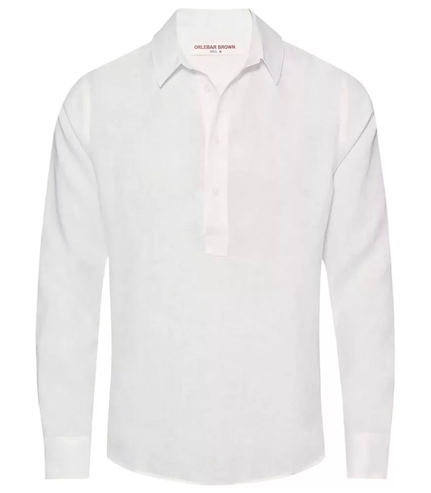 Homme Orlebar Brown Chemise Homme Percy White