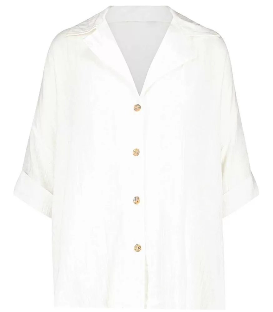 Femme Maison Saint Julien Chemise Tortola Blanche