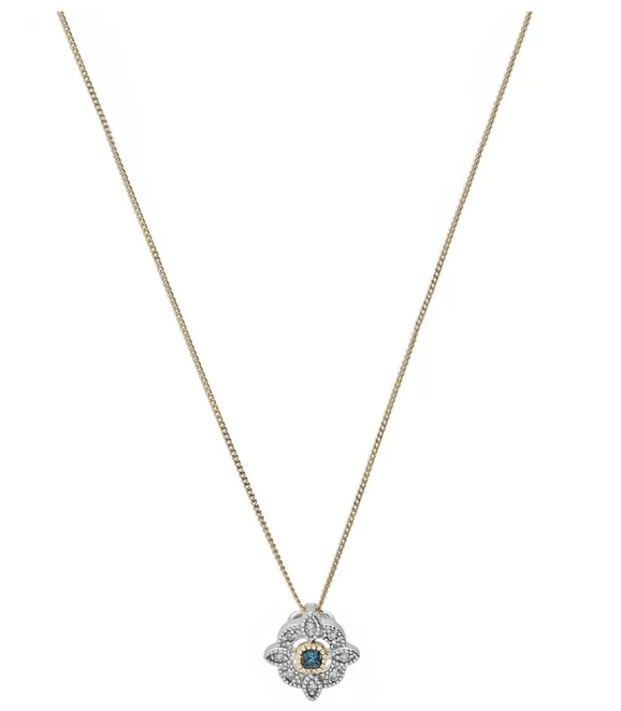 Femme Pascale Monvoisin Collier Bettina London Blue Topaz