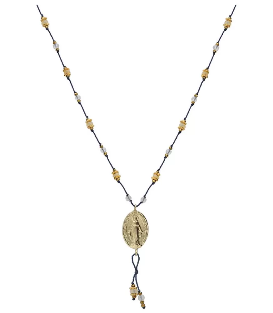 Femme ArkeologY Paris Collier Medaille Vintage