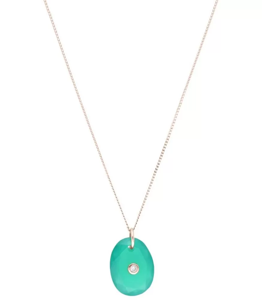 Femme Pascale Monvoisin Collier Orso N°1 Green Onyx