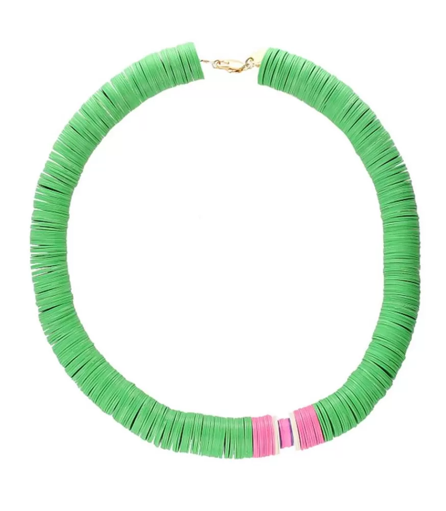 Femme Maison Mönik Collier Pukhet Vert X Jane De Boy