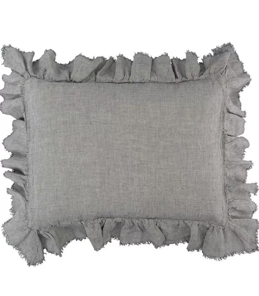 Maison de Vacances Coussin Lin Boho 30 X 40 Cm