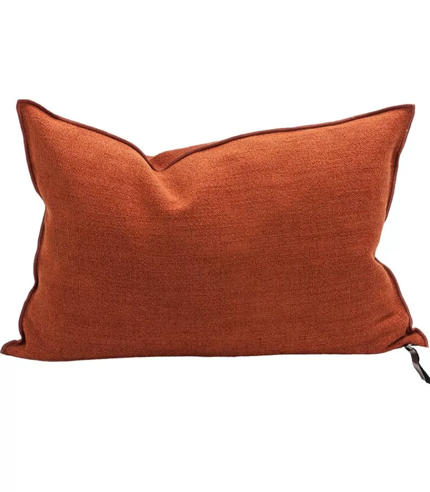 Maison de Vacances Coussin Vice Versa Chenille Vintage Henne 40 X 60 Cm