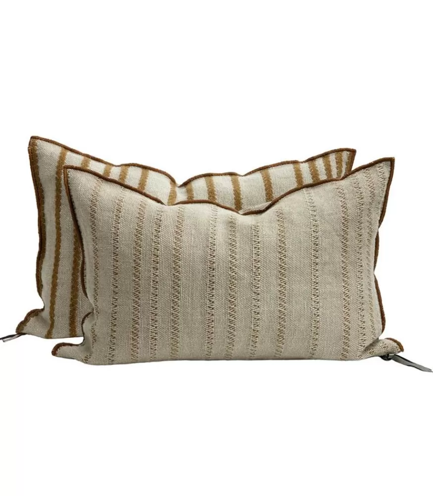 Maison de Vacances Coussin Vice Versa Toile De Myre Brodee 40 X 60 Cm