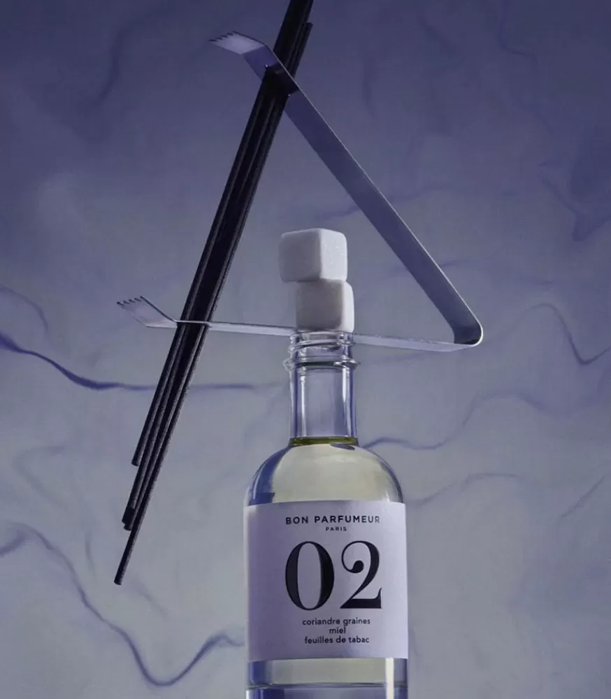 Bon Parfumeur Diffuseur De Parfum D'intérieur 02 Graines De Coriandre, Miel Et Feuilles De Tabac 200 Ml