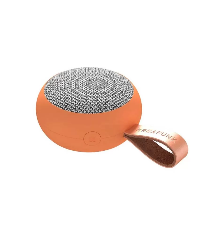 Kreafunk Enceinte Bluetooth Ago 2 Fabric Dusty Orange