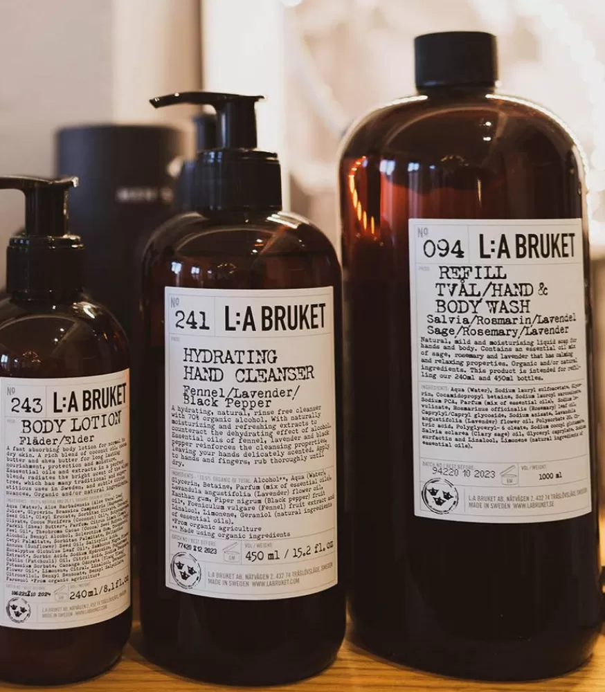 L:a Bruket Gel Nettoyant Et Hydratant Pour Les Mains N°241 Fenouil, Lavande Et Poivre Noir 450 Ml
