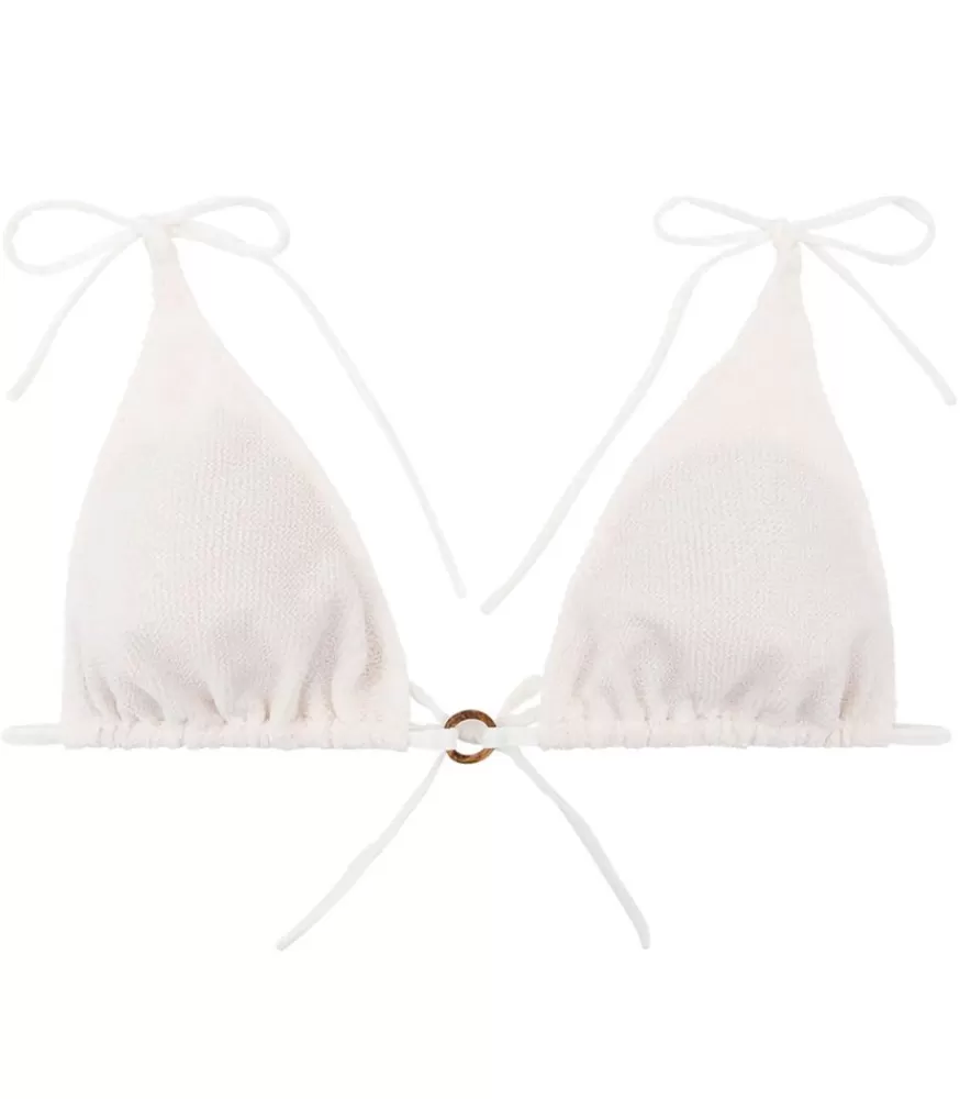 Femme Love Stories Haut De Bikini Triangulaire Jolly Off White