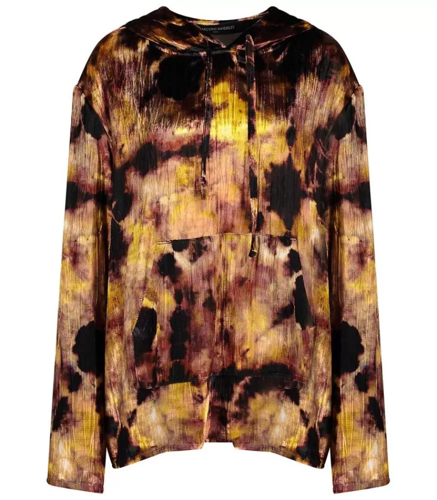 Femme Garçons Infidèles Hoodie Chris Tie & Dye