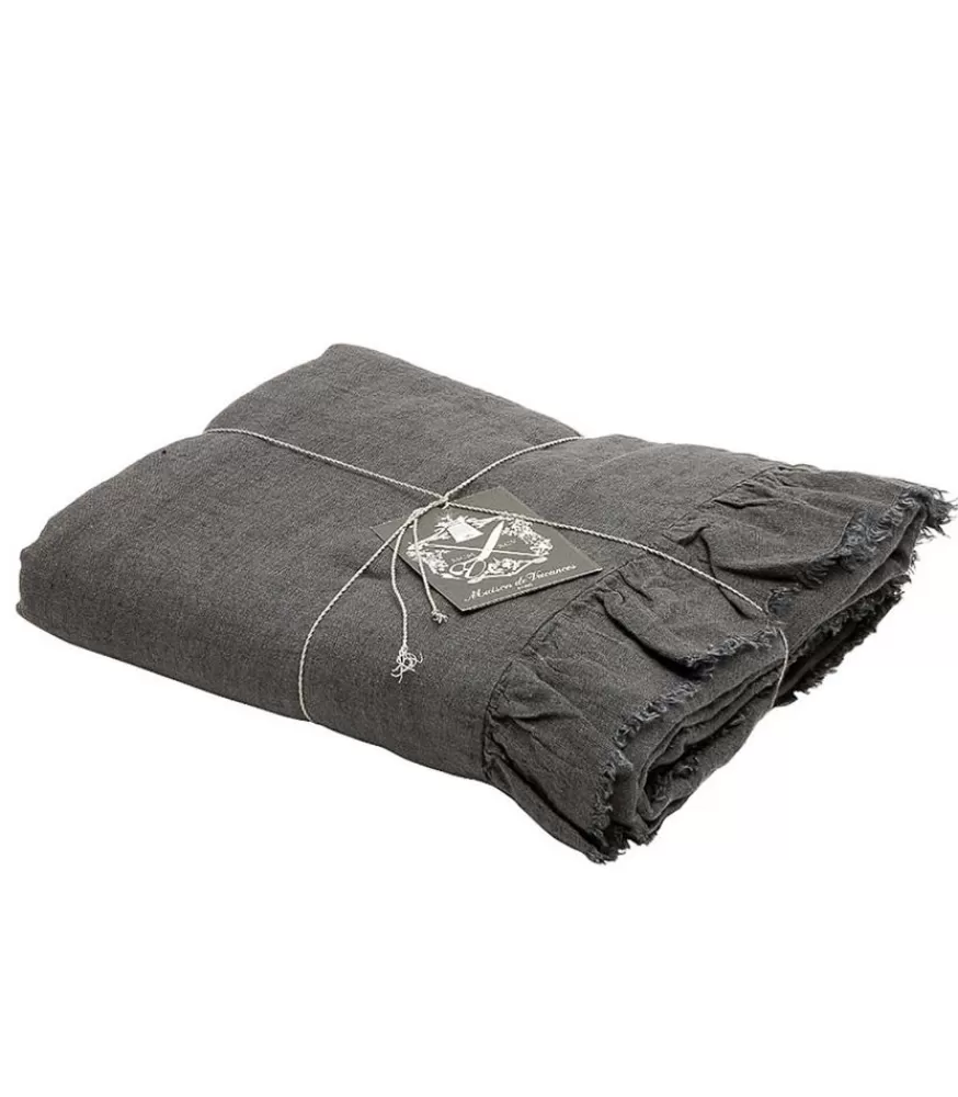 Maison de Vacances Housse De Couette Boho Lin Lave 140 X 200 Cm