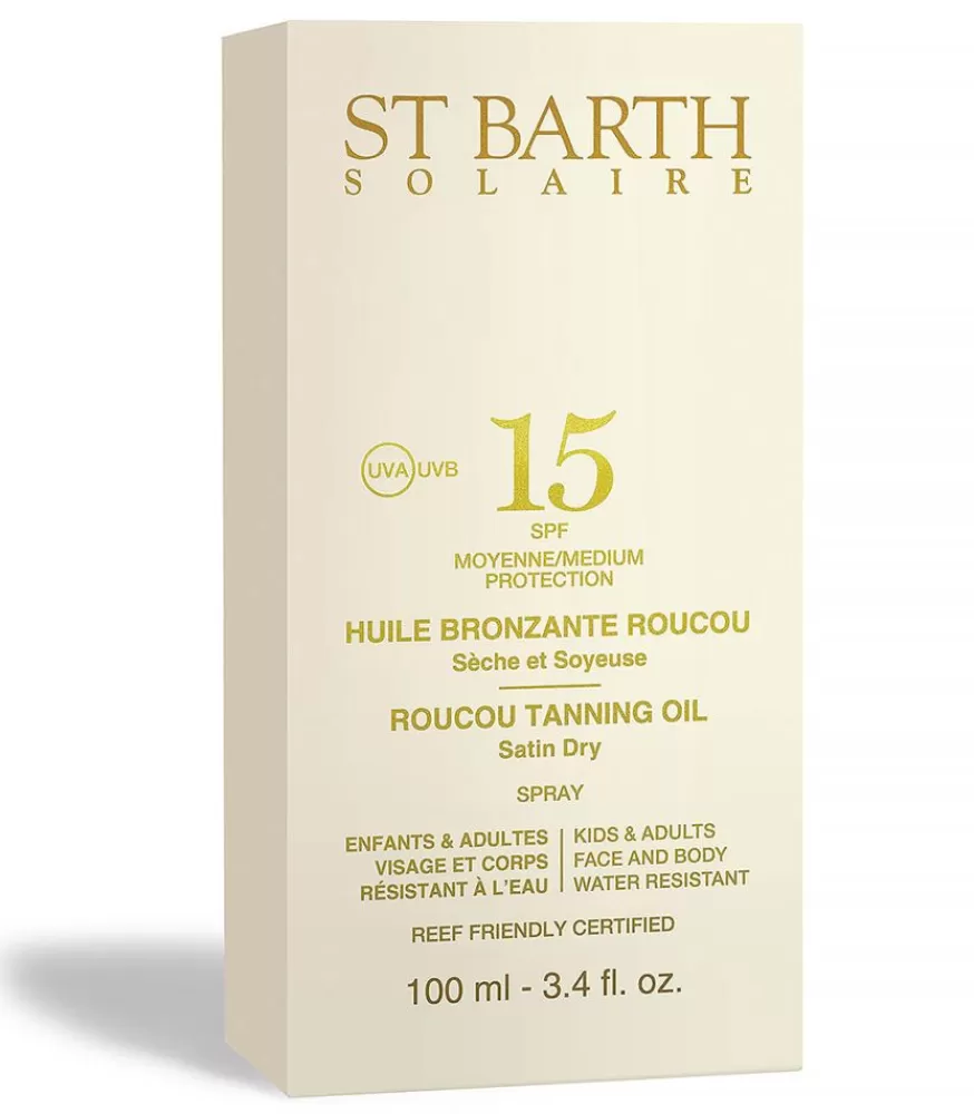 Femme Ligne St Barth Huile De Roucou Bronzante Spf15