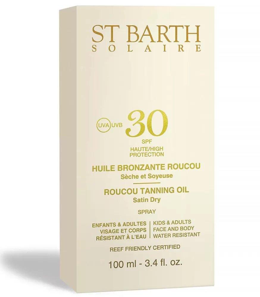 Femme Ligne St Barth Huile De Roucou Bronzante Spf30