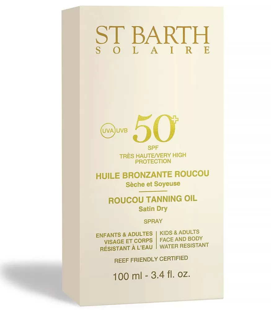 Femme Ligne St Barth Huile De Roucou Bronzante Spf50