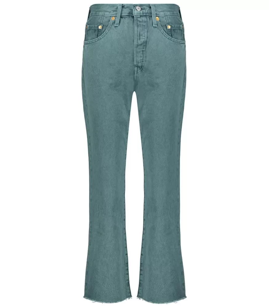 Femme Levi's Jean 501® Crop Misty Silver Pine