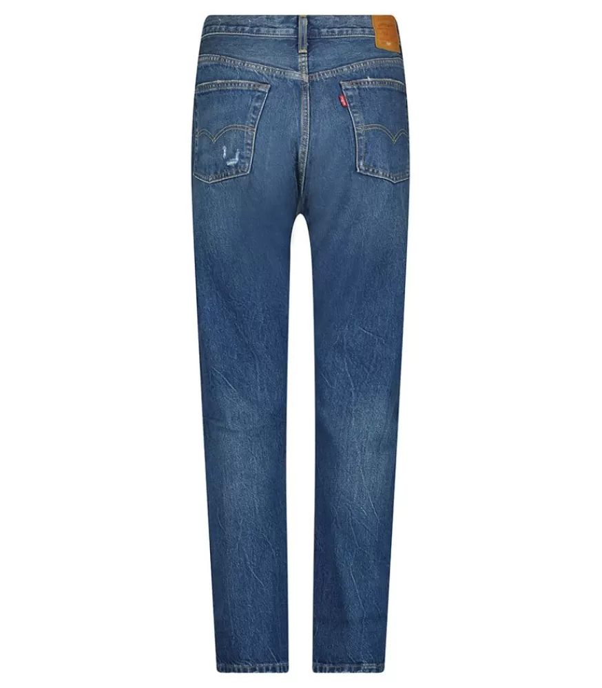 Femme Levi's Jean 501® Original Destructed Dark Indigo