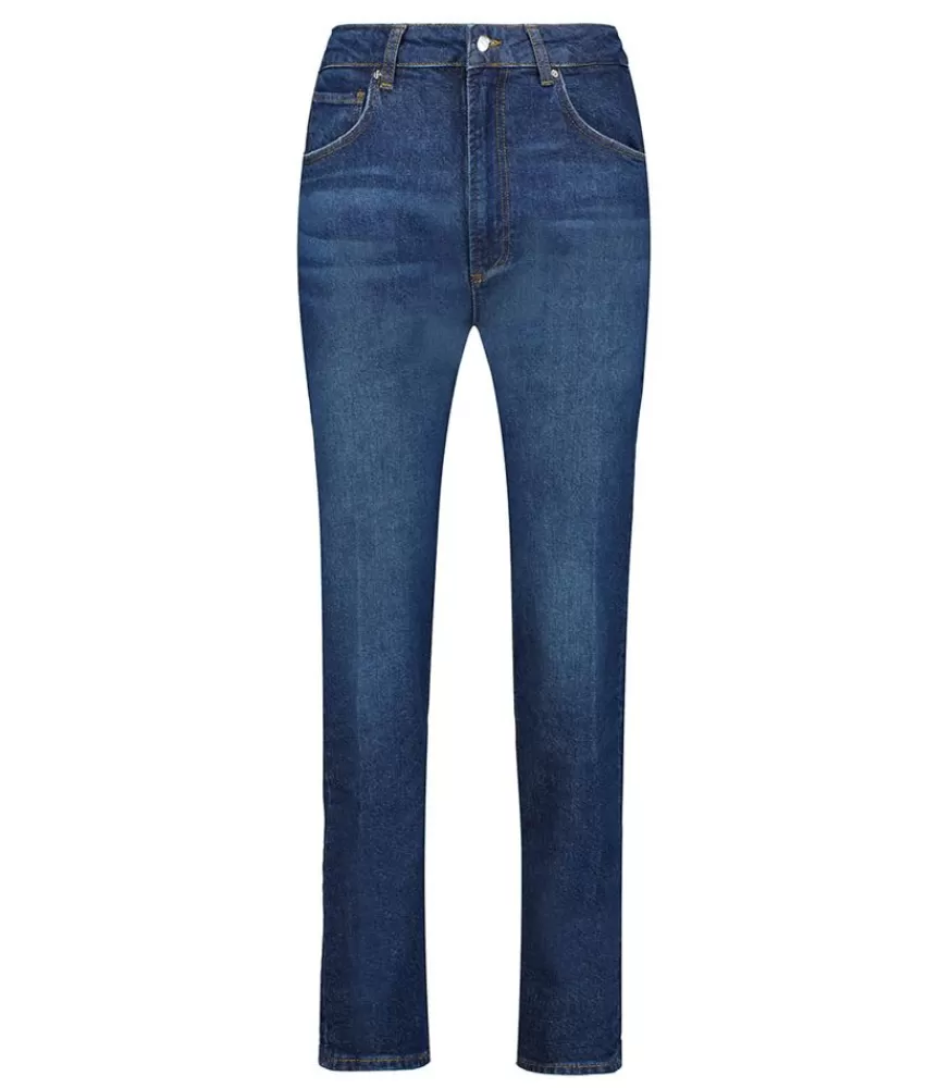 Femme Anine Bing Jean Clyde Washed Blue