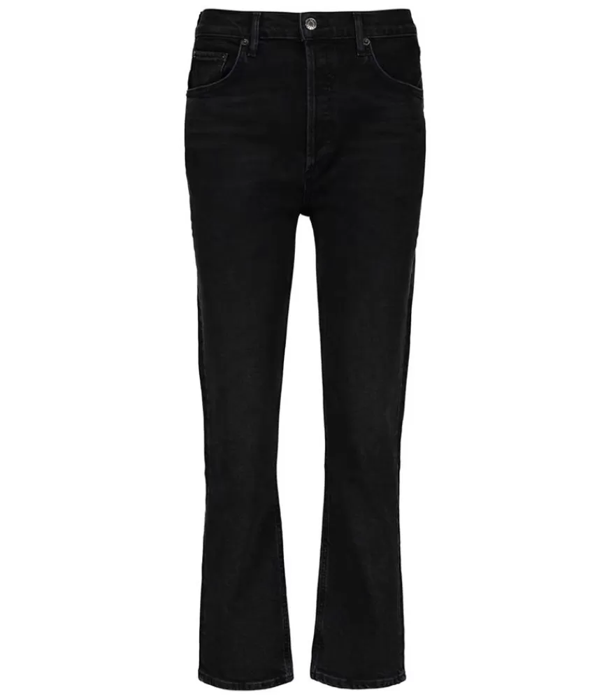 Femme AGOLDE Jean High Rise Cropped Riley