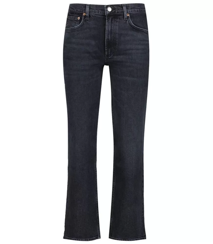 Femme AGOLDE Jean Kye Straight Crop Tryst