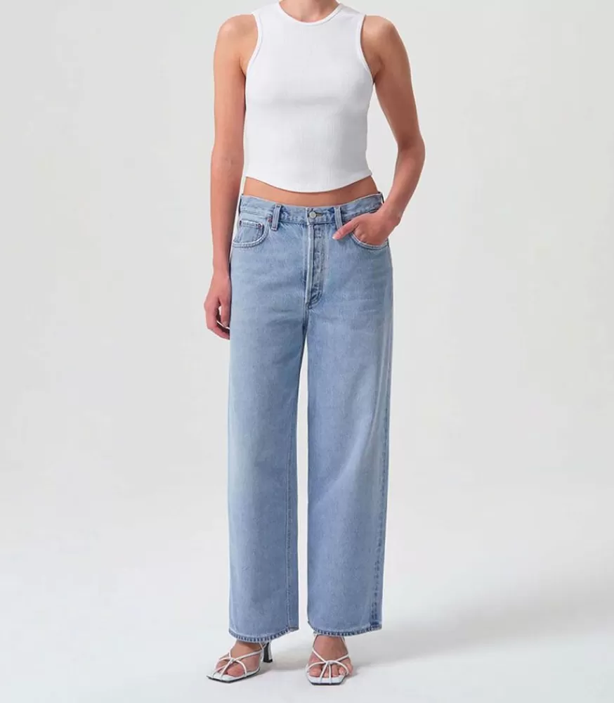 Femme AGOLDE Jean Low Slung Baggy Void