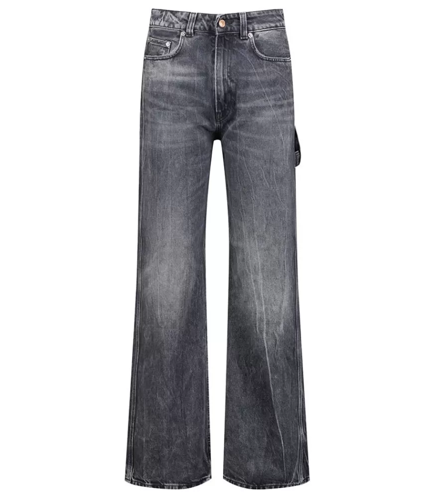 Femme Haikure Jean Winona Spider Black