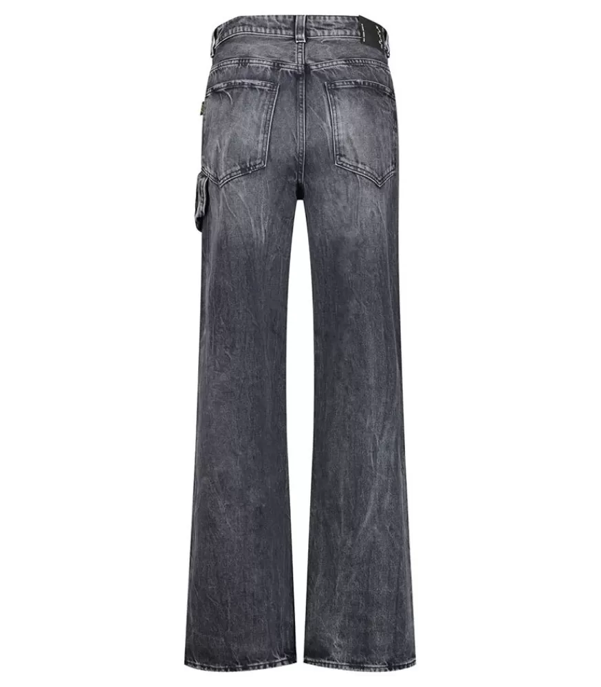 Femme Haikure Jean Winona Spider Black