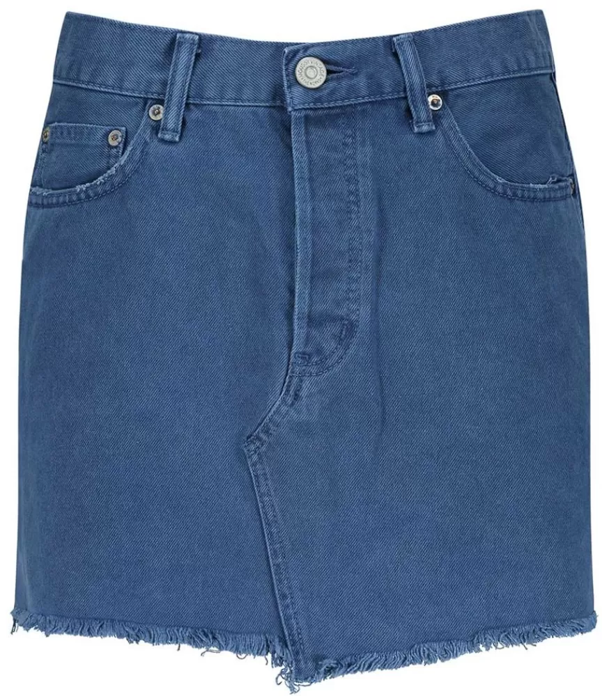 Femme Moussy Vintage Jupe En Jean Indigolake