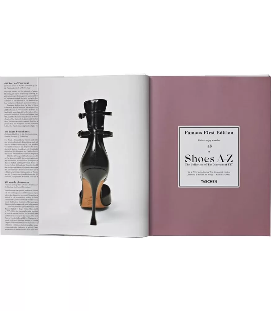 Taschen Livre Shoes A-Z. The Collection Of The Museum At Fit