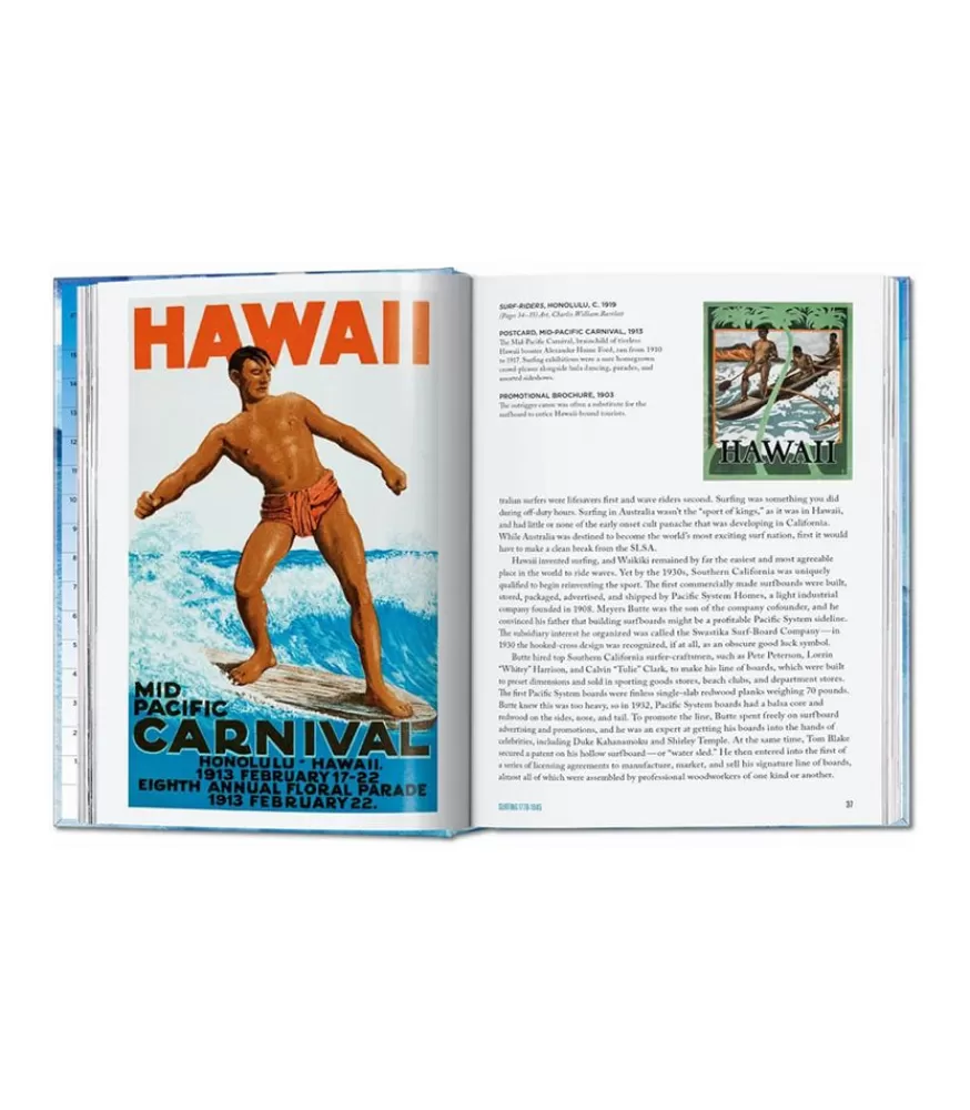 Taschen Livre Surfing : 1778 A Aujourd'Hui