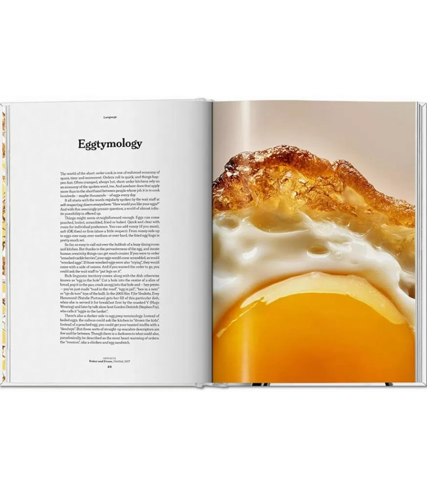 Taschen Livre The Gourmand. Oeuf. Une Collection D'Histoires Et De Recettes
