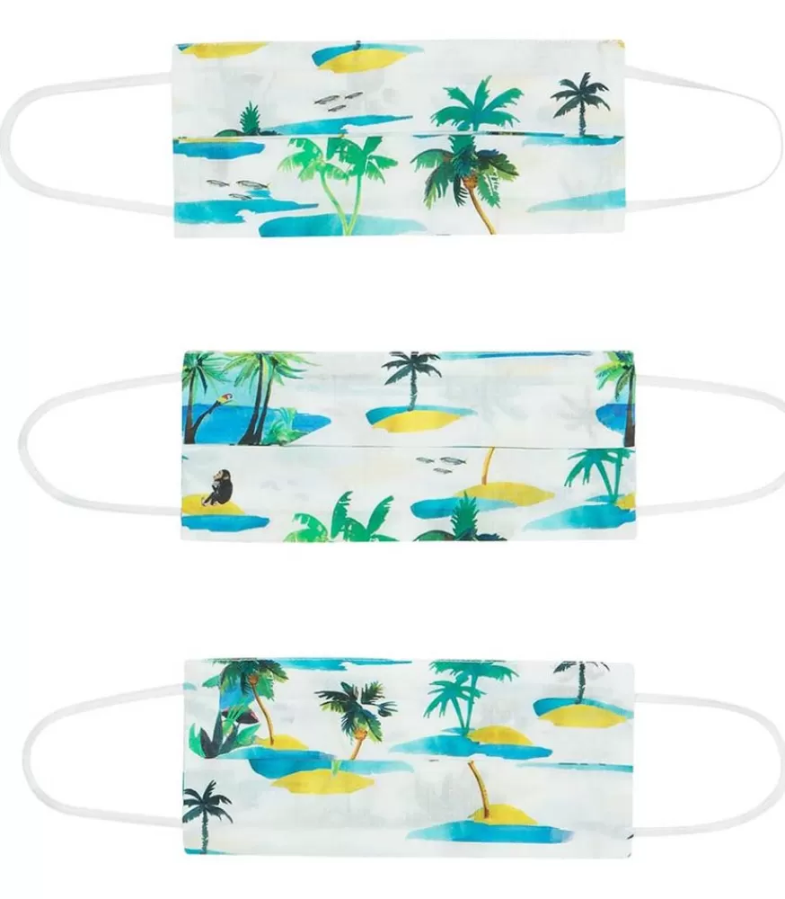 Femme G.Kero Lot De 3 Masques Palm Island