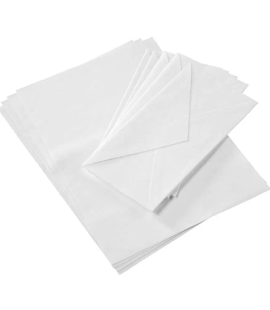 Maison Margiela Lot De 5 Lettres Et 5 Enveloppes En Coton