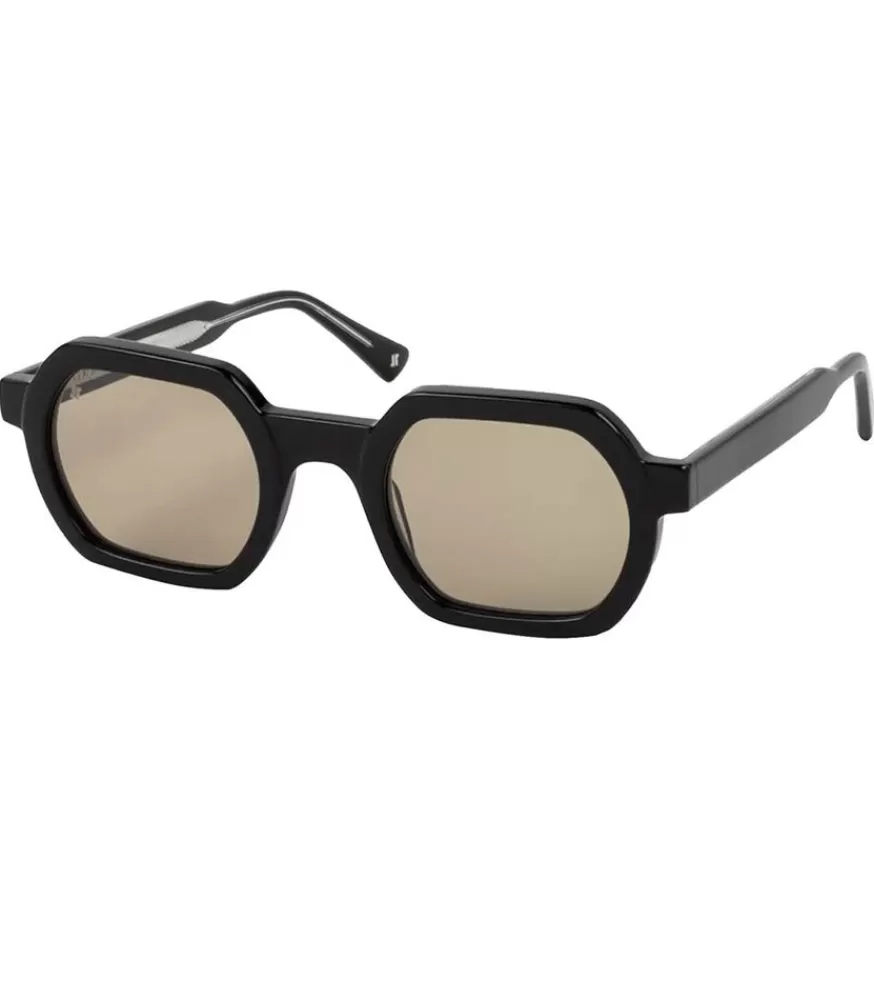 Femme Jimmy Fairly Lunettes De Soleil Darren Noir