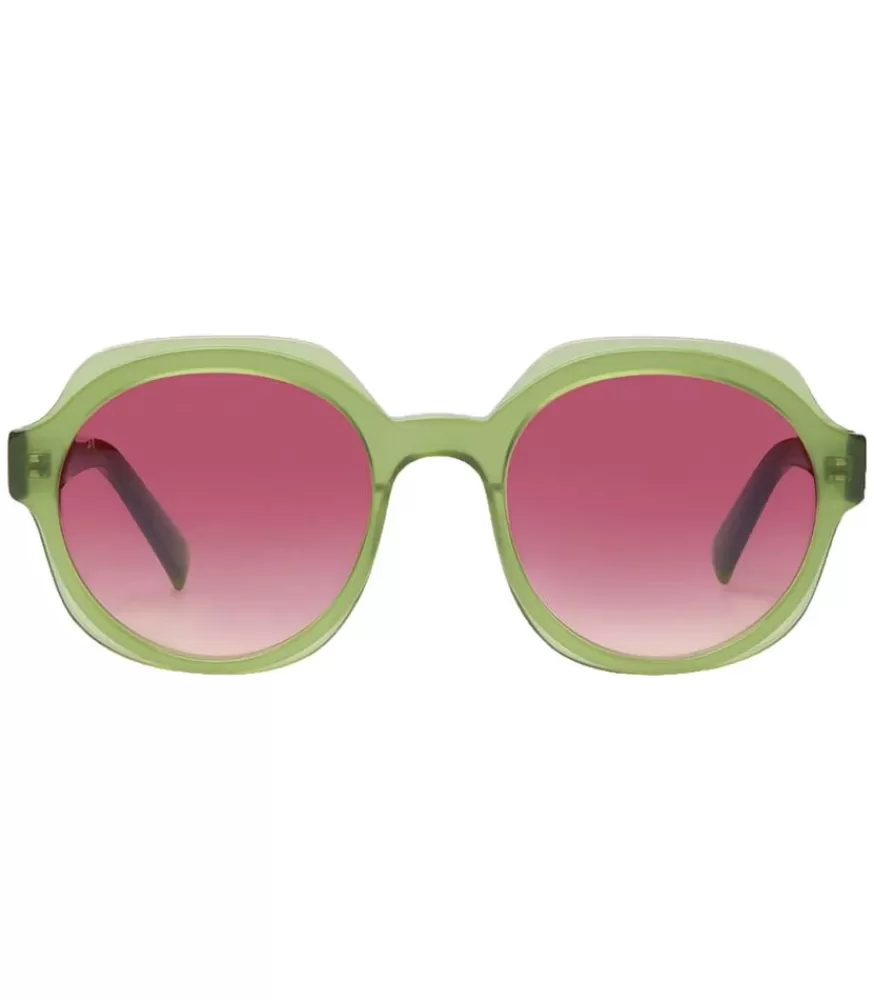 Femme Jimmy Fairly Lunettes De Soleil Fara Vert