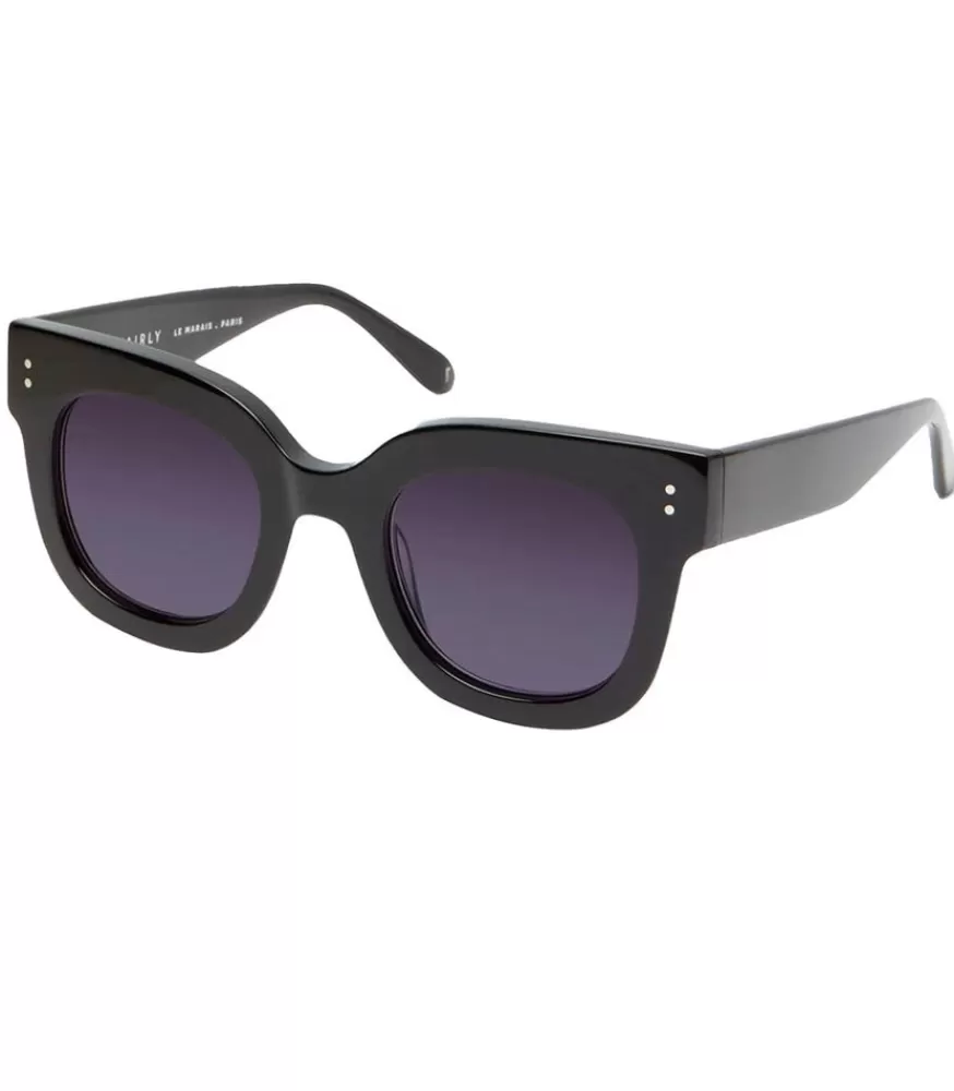 Femme Jimmy Fairly Lunettes De Soleil Maya Noir