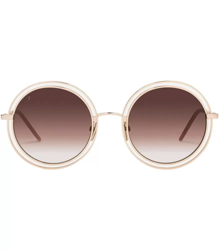 Femme Jimmy Fairly Lunettes De Soleil Mischa Or