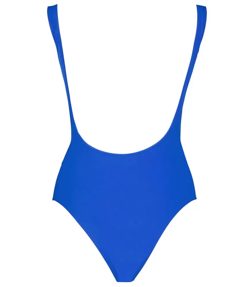 Femme Autry Maillot De Bain Une Piece Aerobic Tinto Blue