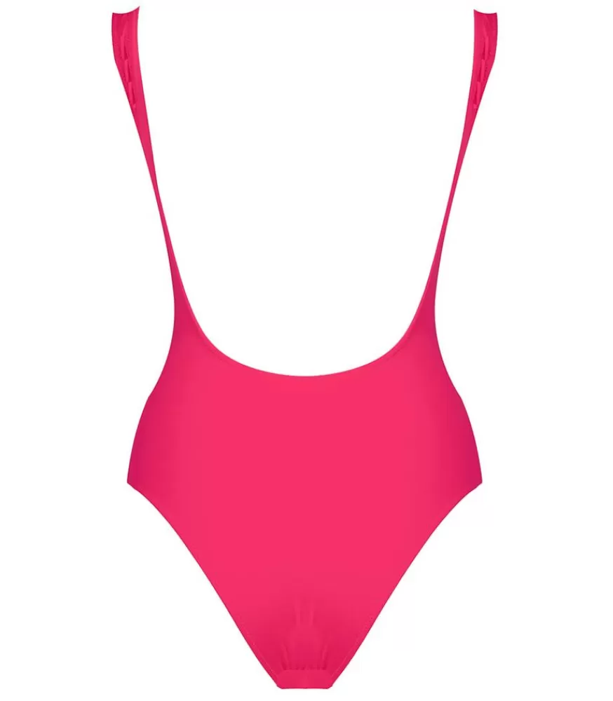 Femme Autry Maillot De Bain Une Piece Aerobic Tinto Tuchsia