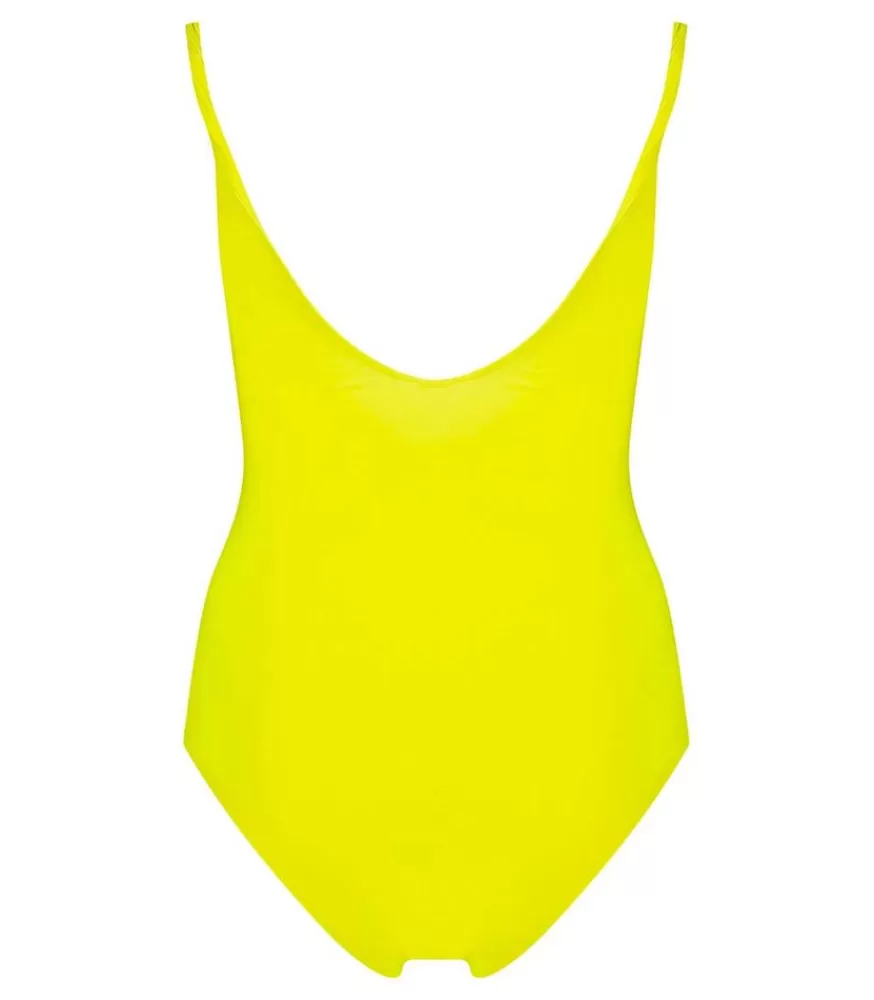 Femme Ganni Maillot De Bain Une Piece Graphic Recycled