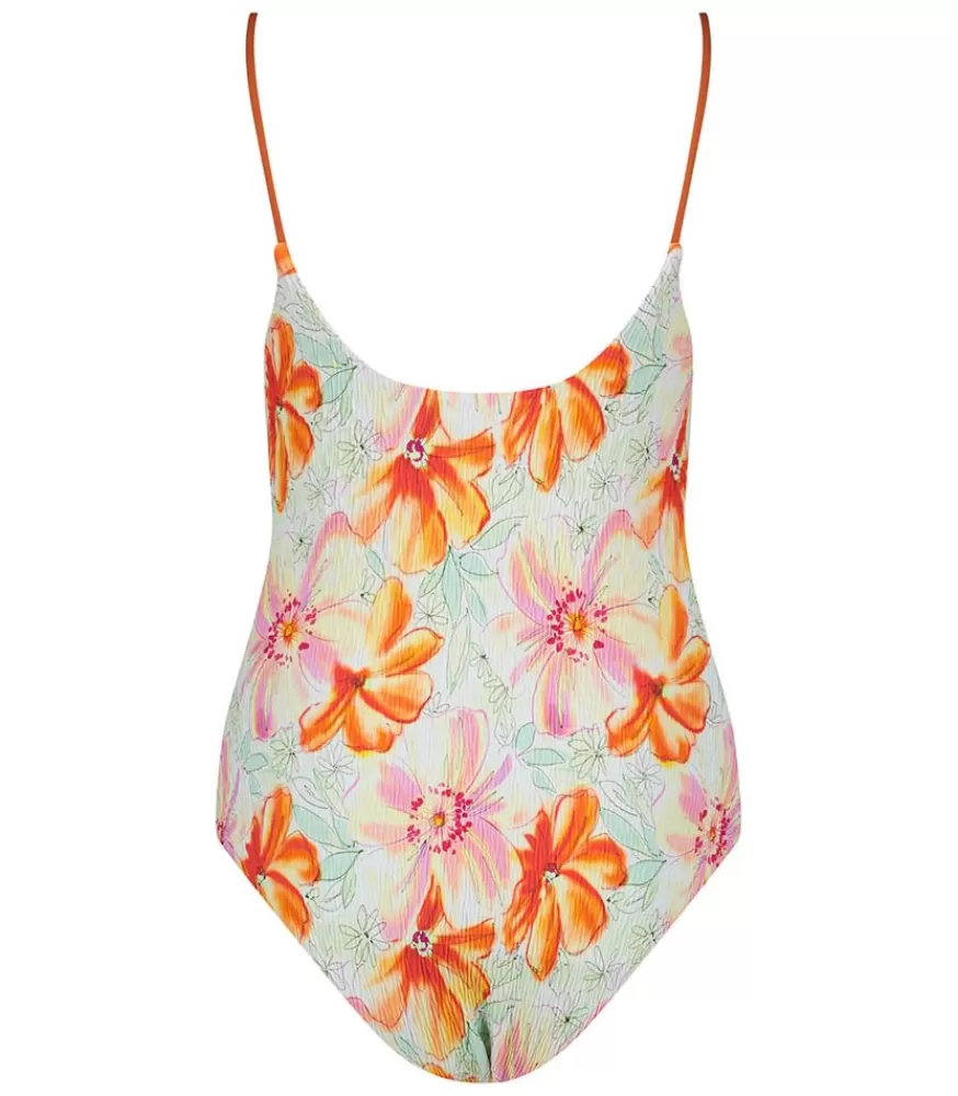 Femme Albertine Maillot De Bain Une Piece Kim Flower Smock