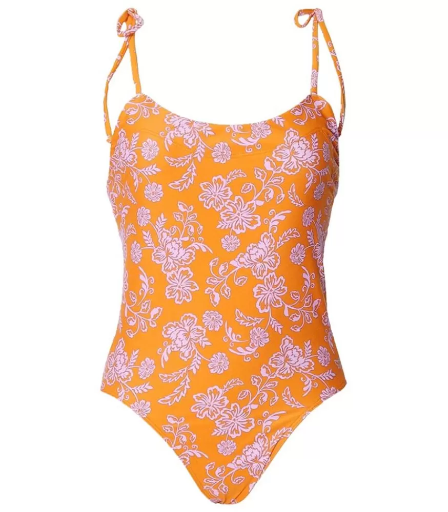Femme Xirena Maillot De Bain Une Piece Orion Tropicana Orange