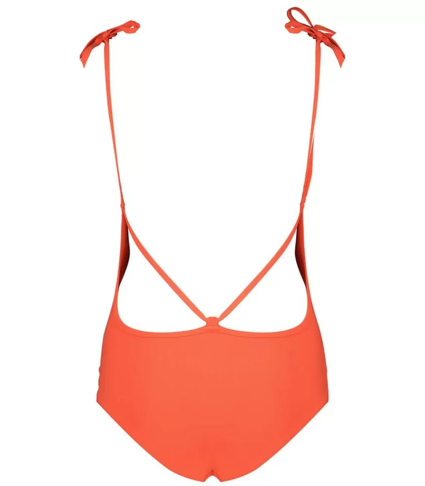 Femme Isabel Marant Maillot De Bain Une Piece Swan Orange