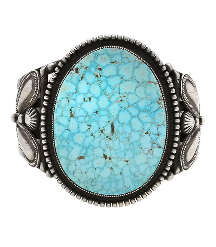 Femme Harpo Manchette Navajo Turquoise Arizona