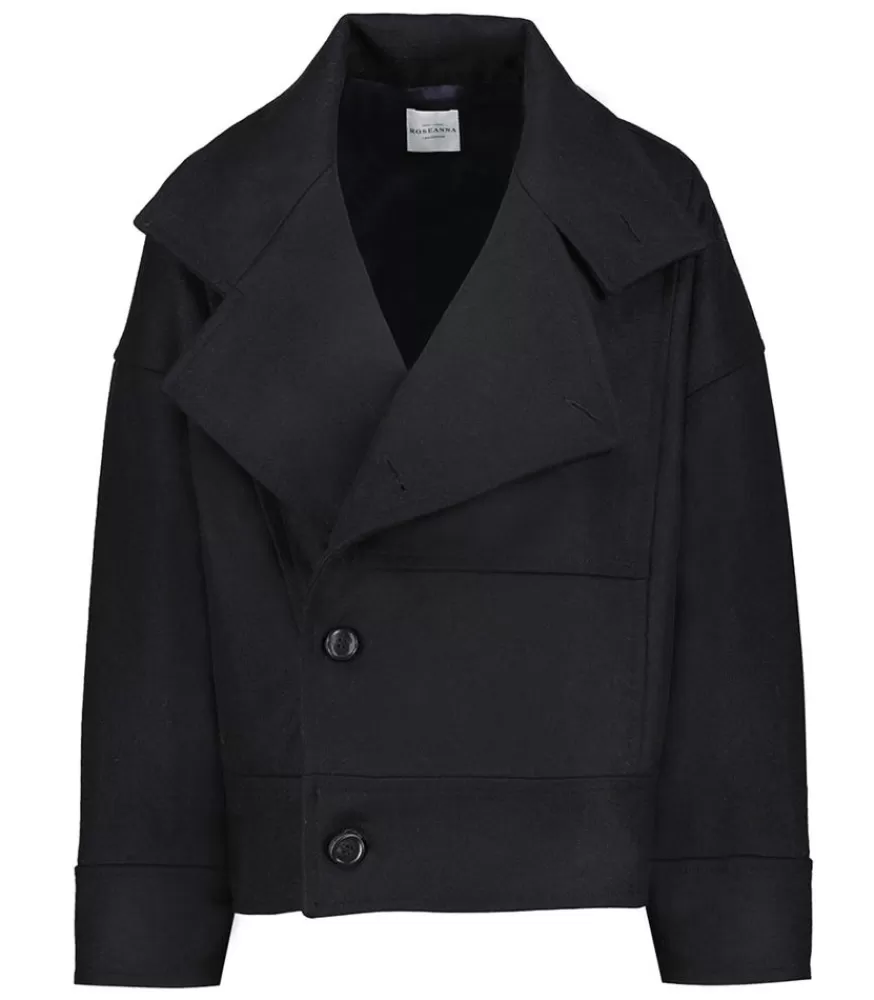 Femme Roseanna Manteau Luxe Craig Noir