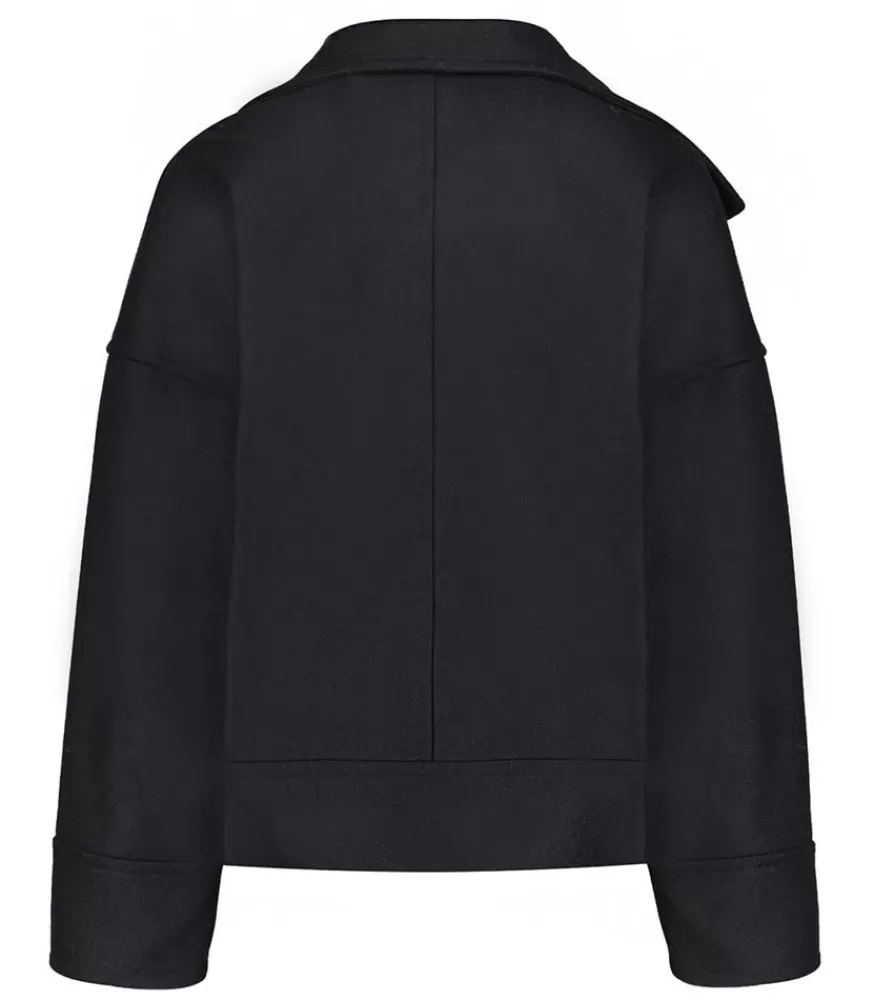 Femme Roseanna Manteau Luxe Craig Noir